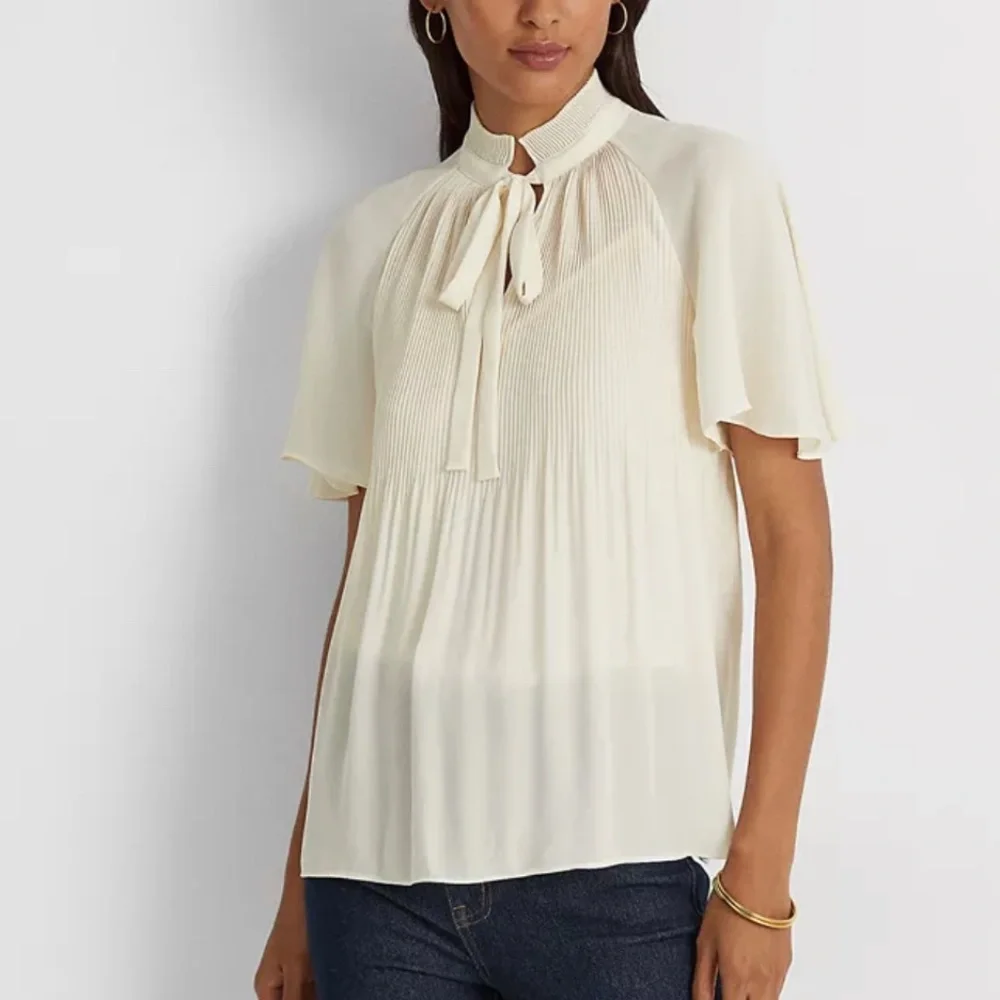 Ralph Lauren 2-piece pleated top (NWT) - Picture 1 of 15